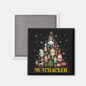 Kerst Notenkraker Squad Ballet Dans Vrouwen Kind Magneet (Voorkant / Achterkant)