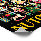 Kerst Notenkraker Squad Ballet Dans Vrouwen Kind Poster (Hoek)