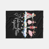 Kerst Notenkraker Squad Ballet Dans Vrouwen Kinder Fleece Deken (Voorkant (Horizontaal))