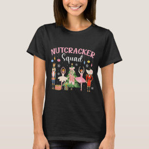 Kerst Notenkraker Squad Ballet Dans Vrouwen Kinder T-shirt