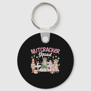 Kerst Notenkraker Squad Ballet Familie Matching Sleutelhanger