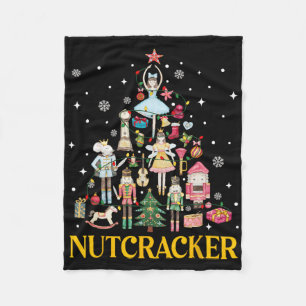 Kerst Notenkraker Squad Byllet Dans Vrouwen Kind Fleece Deken