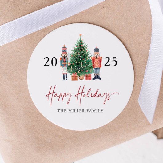 Kerst Notenkraker Sticker