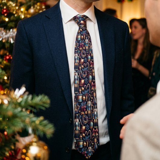 Kerst Notenkraker Stropdas