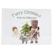 Kerst Notenkraker Sugar Plum Fairy & Mouse King Groot Cadeauzakje (Achterkant)