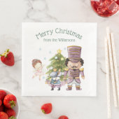 Kerst Notenkraker Sugar Plum Fairy & Mouse King Servet (Insitu)