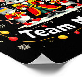 Kerst Notenkraker Team Muis Grappige Soldaat Kerst Poster (Hoek)