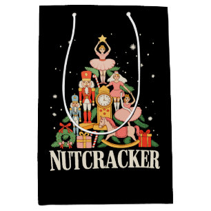 Kerst Notenkraker Troep Ballet Dans Kerstmis Medium Cadeauzakje