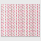 Kerst Notenkraker Trump Kennedy Musk Cadeaupapier (Vlak)