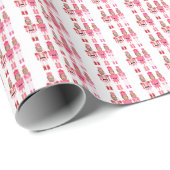 Kerst Notenkraker Trump Kennedy Musk Cadeaupapier (Rol Hoek)