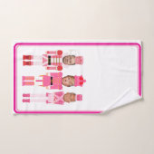 Kerst Notenkraker Trump Kennedy Musk Handdoek (Handdoek)