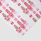 Kerst Notenkraker Trump Kennedy Musk Tissuepapier (Detail)