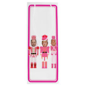 Kerst Notenkraker Trump Kennedy Musk Wijn Cadeautas (Achterkant)