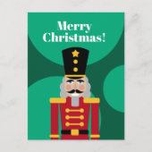 Kerst notenkraker Vakantie briefkaarten (Voorkant)