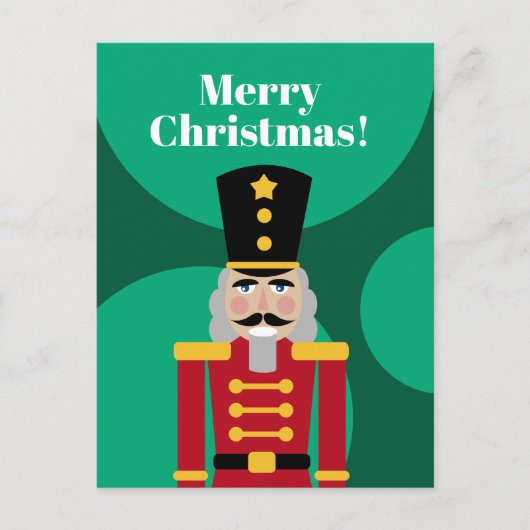 Kerst notenkraker Vakantie briefkaarten (Voorkant)