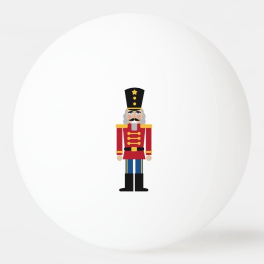 Kerst notenkraker Vakantie ping pong ballen (Voorkant)