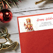 Kerst Notenkraker Vakantie Retour Adres Etiket