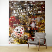 Kerst Notenkraker Vakantiefoto Achtergrond Wandkleed (In situ)