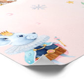 Kerst Notenkraker Verjaardag Foto Mijlpaal teken Poster (Hoek)