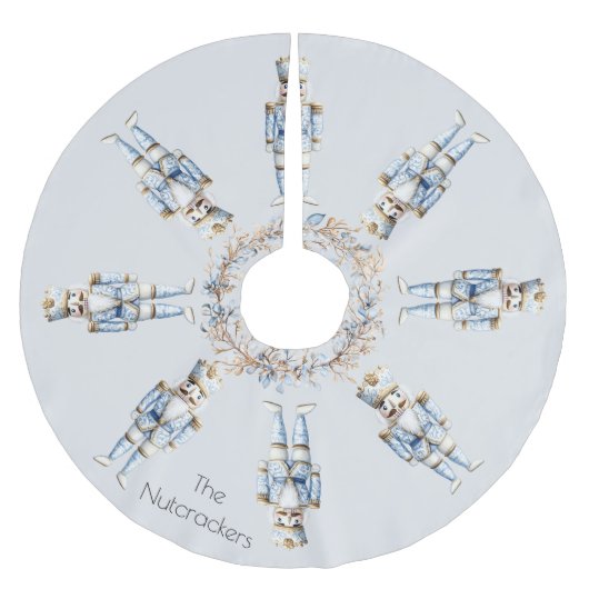 kerst-notenkraker Waterverf Kerstboom Rok (Voorkant)