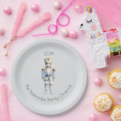 kerst-notenkraker Waterverf Papieren Bordje (Feest)