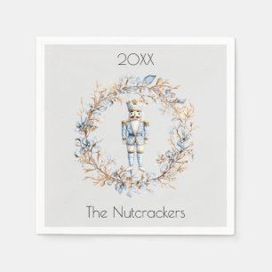 kerst-notenkraker Waterverf Servet