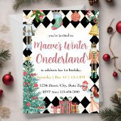 Kerst Notenkraker Winter Onederland Kaart