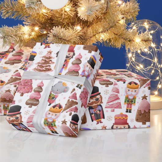 Kerst Notenkrakers Cadeaupapier (Feestdagen)