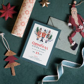 Kerst notenkrakers diner party uitnodiging 2