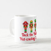 Kerst Notenkrakers Koffiemok (Voorkant links)