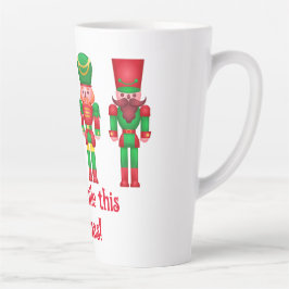Kerst Notenkrakers Latte Mok