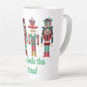 Kerst Notenkrakers Latte Mok (Rechterhoek)