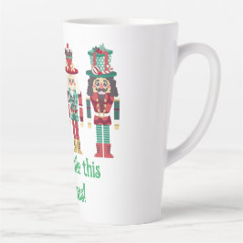 Kerst Notenkrakers Latte Mok