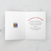 Kerst, Notenkrakers op het podium, dochter Kaart (Binnen)