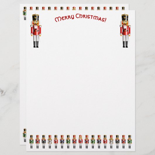 Kerst Notenkrakers Speelgoed Soldaten Leger (Voorkant / Achterkant)