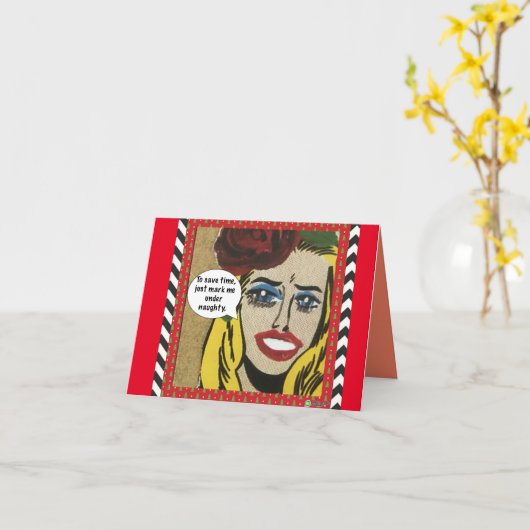 Kerst notitiekaart (Gele Bloem)