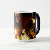 Kerst ochtend magie magische mok (Voorkant rechts)