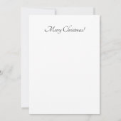 Kerst Octopus, aanpasbaar Kaart (Achterkant)