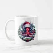 Kerst Octopus Koffiemok (Links)