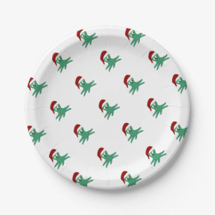 Kerst Octopus Papieren Bordje