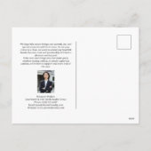 Kerst of vakantie onroerend goed vakantie Briefkaa Feestdagenkaart (Achterkant)