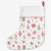 Kerst Oh wat leuk eerste kerst Grote Kerstsok (Achterkant)