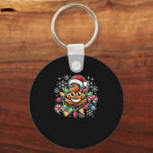 Kerst Ojamas Pyjama Op O Emoticon Vinta Sleutelhanger (Voorkant)