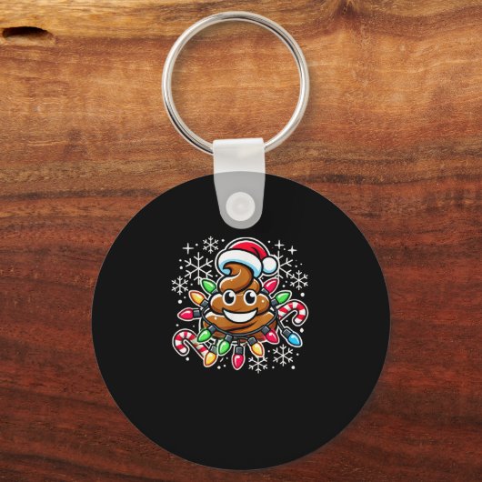 Kerst Ojamas Pyjama Op O Emoticon Vinta Sleutelhanger (Voorkant)