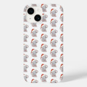 Kerst Olifant iPhone Case (Achterkant)