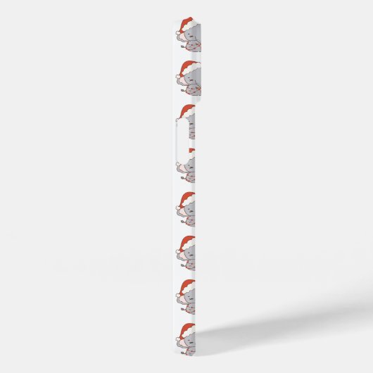 Kerst Olifant iPhone Case (Achterkant / Rechts)