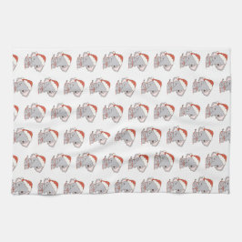 Kerst Olifant Keuken Handdoeken