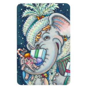 KERST OLIFANT, KRONKELIG VAN GESCHENKEN & GOEDE JU MAGNEET
