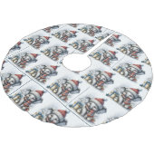 Kerst olifant met geschenken kerstboom rok (Gekanteld)