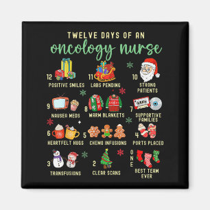 Kerst Oncologie Rn Verpleegster 12 Dagen Van Een O Magneet